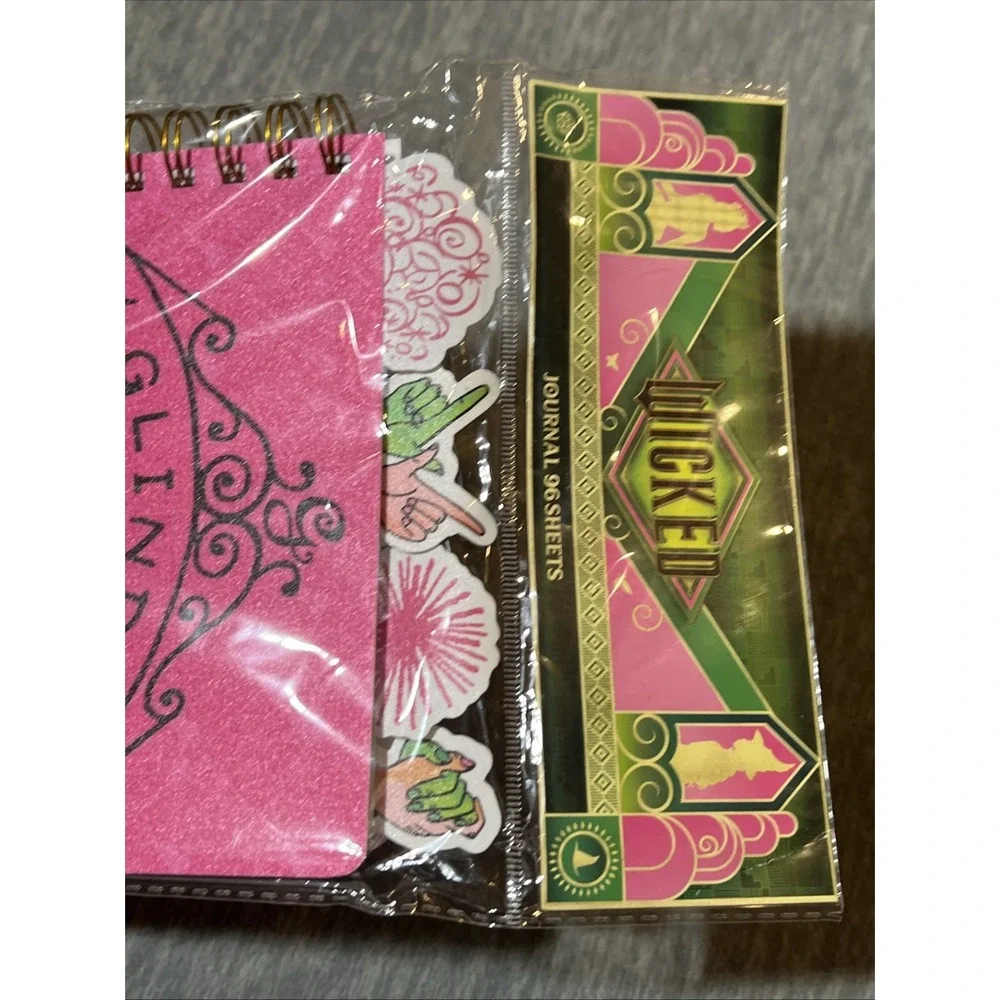 Wicked‎ Glinda Witch OZ Spiral Journal 96 Sheets Target Innovative Designs New